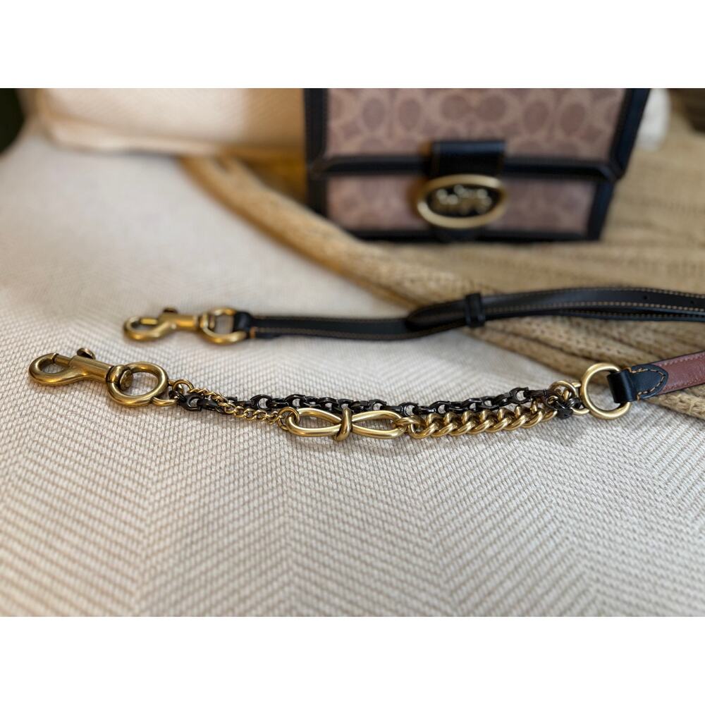 Coach Riley Top Handle 22 Brown Leather 73937 NWOT - Picture 3 of 13